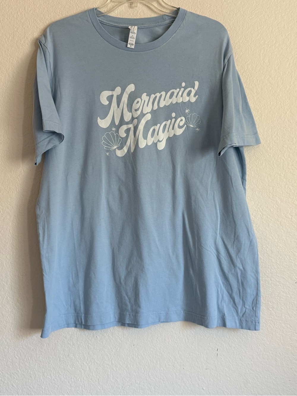 Bella Canvas Light Blue "Mermaid Magic" Short Sleeve Tee